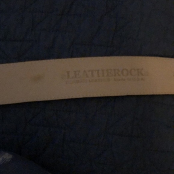 NWT Leatherock metallic bronze belt 34, 36, 38 main image 3